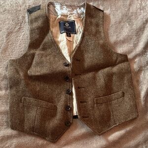 Crewcuts Navy and White Striped Shirt